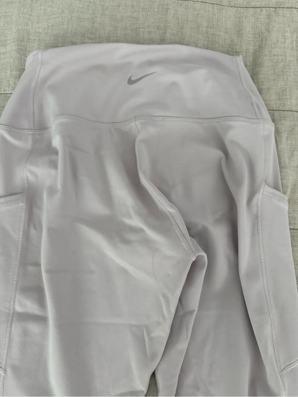 Nike Light Lavender Dri-FIT Athletic Legging